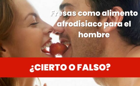 Fresas como alimento afrodisiaco