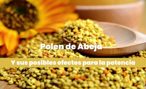 Polen de abeja para las erecciones